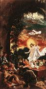 ALTDORFER, Albrecht The Resurrection of Christ  jjkk oil painting artist